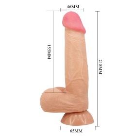 Realističan dildo Sliding skin 8.5 BW 8105NRG-15